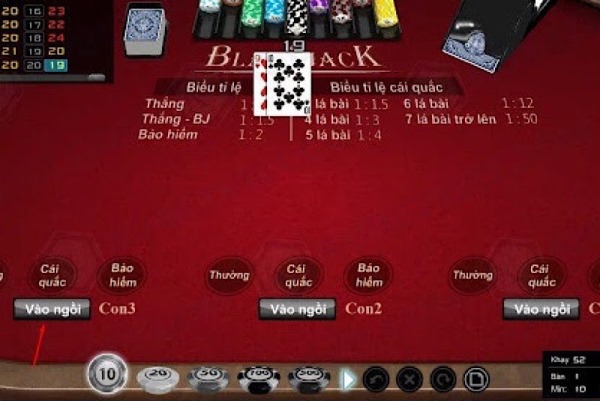 Blackjack Online được nhiều anh em lựa chọn